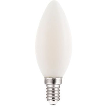 Λαμπτήρας LED Filament E14 Candle 6W 2700K Dimmable Frosty