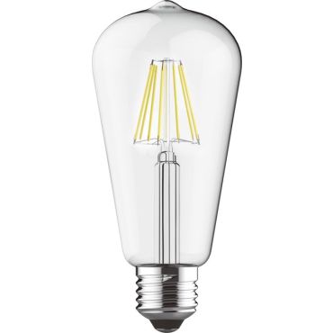 Λαμπτήρας LED Filament E27 Edis 8W 2700K Dimmable Step