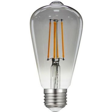 LED Filament E27 Edis 8W 2700K Smoky lamp