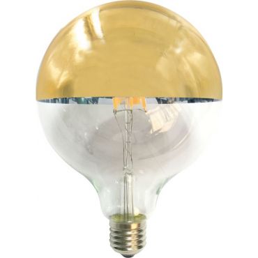 LED Filament E27 Globe 6W 2700K Dimmable Gold