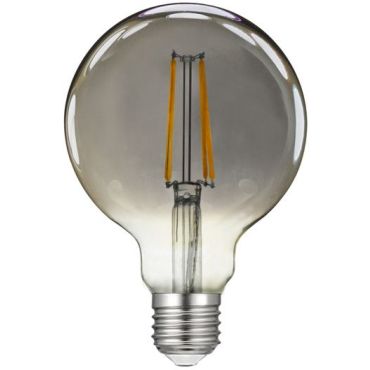 Λαμπτήρας LED Filament E27 G95 8W 2700K Smoky