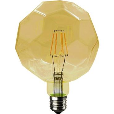 Λαμπτήρας LED Filament E27 Lig 6W 2700K Dimmable Amber