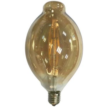 Λαμπτήρας LED Filament E27 Plovi 6W 2700K Dimmable Amber