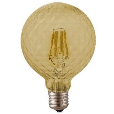 Λαμπτήρας LED Filament E27 Poc125 6W 2700K Dimmable Amber