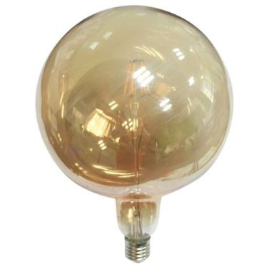 Λαμπτήρας LED Filament E27 Quma 6W 2700K Dimmable Amber