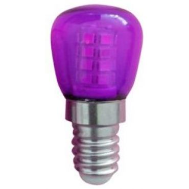 Λαμπτήρας LED E14 Mini 1W Purple