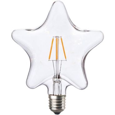 Λαμπτήρας LED Filament E27 Star 6W Dimmable