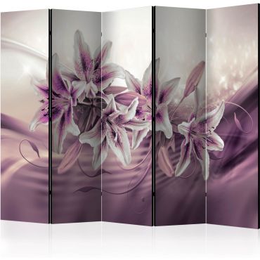 Διαχωριστικό με 5 τμήματα - Purple Secrecy II [Room Dividers]