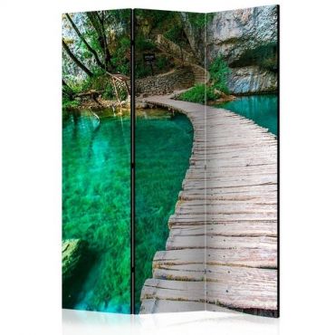 3-section divider - Plitvice Lakes National Park, Croatia [Room Dividers]