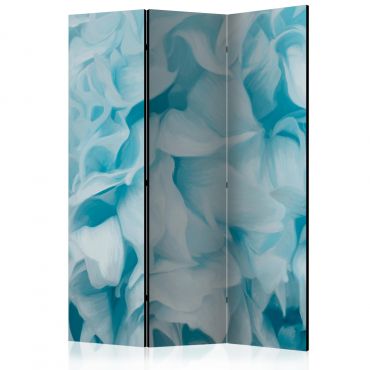 3-partition divider - Azalea (blue) [Room Dividers]