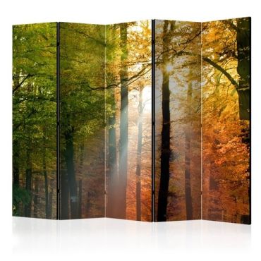 5-partition divider - Forest Colors II [Room Dividers]