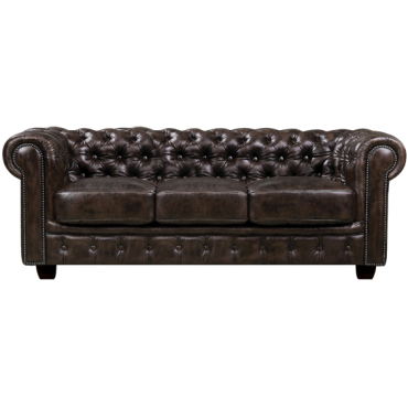 Sofa Chesterfield Queen three-seater