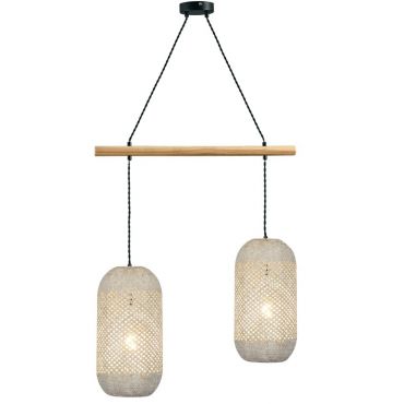 Hanging ceiling light Coconut 2-lamps