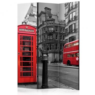 3-partition divider - London Icons [Room Dividers]
