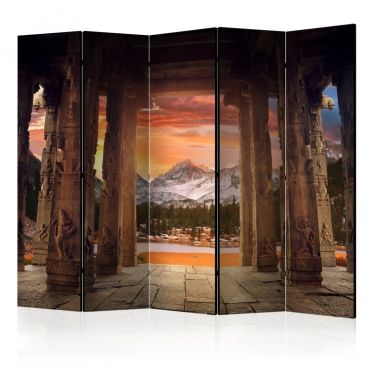 5-section divider - Trail of Rocky Temples II [Room Dividers]