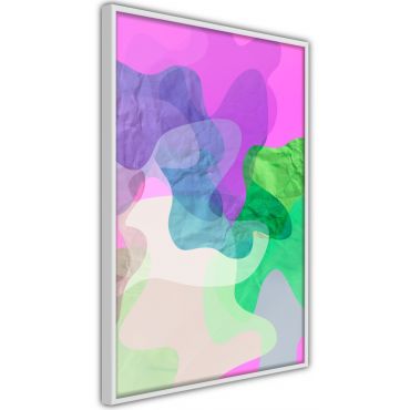 Αφίσα - Colourful Camouflage (Pink)