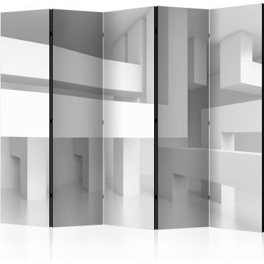 5-part divider - Alabaster maze II [Room Dividers]