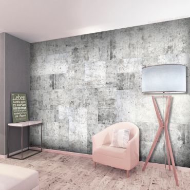 Self-adhesive photo wallpaper - Concrete: Gray City