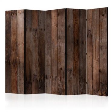 5-section divider - Wooden Hut II [Room Dividers]