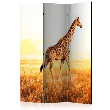 3-part divider - giraffe - walk [Room Dividers]