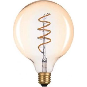 Λαμπτήρας LED Filament E27 Globe 6W 2700K Amber