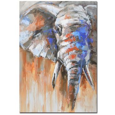 Painting Elefant in color