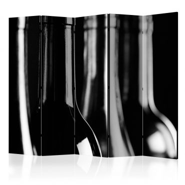 5-part divider - Wine Bottles II [Room Dividers]