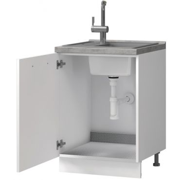 Aluminum base JL Universal ALD for sink cabinet