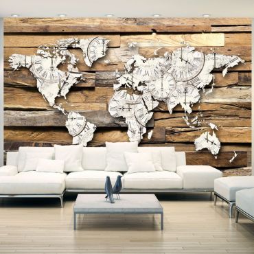 Self-adhesive photo wallpaper - Map of Time