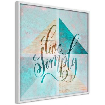 Αφίσα - Choose Simplicity (Square)