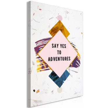 Table - Say Yes to Adventures (1 Part) Vertical