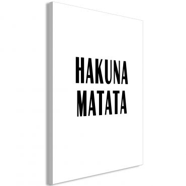 Table - Hakuna Matata (1 Part) Vertical