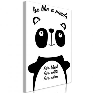 Table - Be Like a Panda (1 Part) Vertical