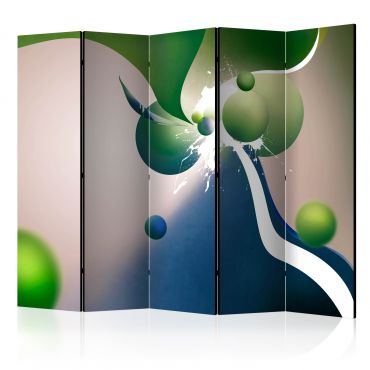 5-part divider - Geometric explosion II [Room Dividers]