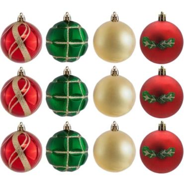 Set of plastic ornaments Fancy