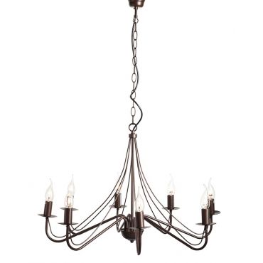 Hanging ceiling light Palmyra 8-lamps