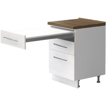 Floor cabinet Raval R-60-3FMS with extendable table