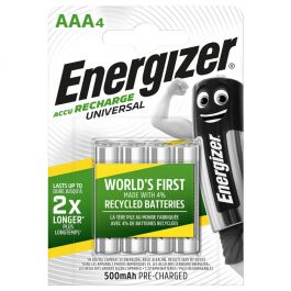 Επαναφορτιζόμενες μπαταρίες Energizer Universal AAA-HR03 500mAh Ni-MH 1.2V