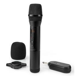 Wireless microphone set NEDIS MPWL200BK