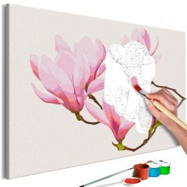 DIY canvas painting - Floral Twig 60x40