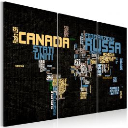 Canvas Print - The World is not enough - Triptych