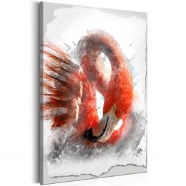 Canvas Print - Red Flamingo