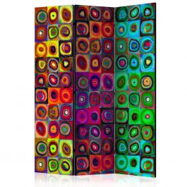 Room Divider - Colorful Abstract Art  [Room Dividers] 135x172