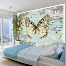 Wallpaper - Postcard with butterfly