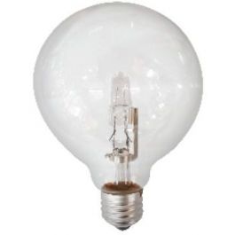 Iodine lamp E27 Globe 53W 2700K Φ80 Eco