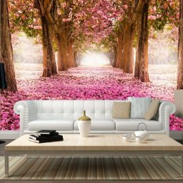 Self-adhesive photo wallpaper - Pink grove