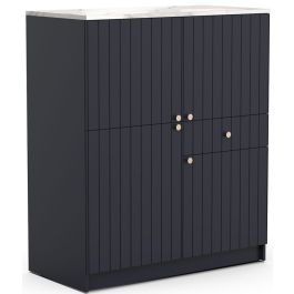 Floor cabinet tall Midnight