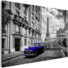 Table - Car in Paris (1 Part) Blue Wide