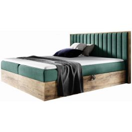 Upholstered bed Wood 4