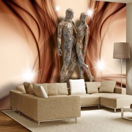 Self-adhesive photo wallpaper - Stone couple